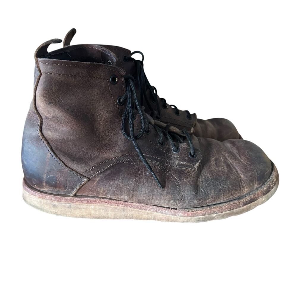 Origin USA The American Bison Leather Boot Mens Size 10 EE